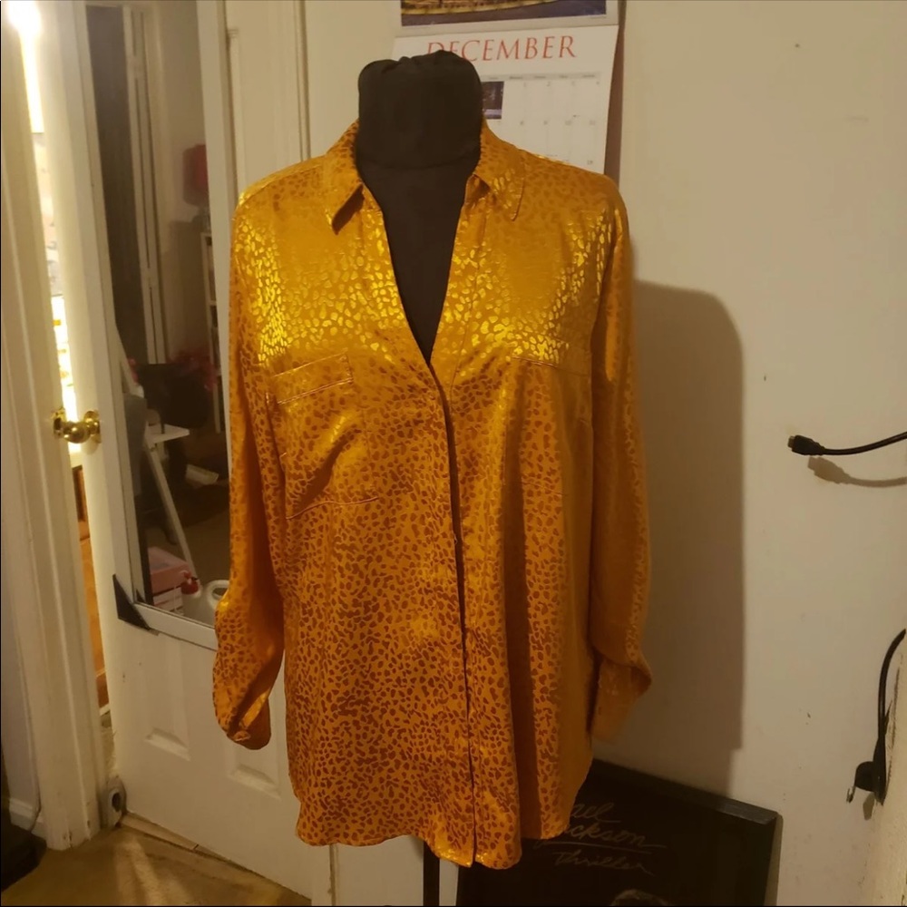Candies Shirt - XXL Mustard Print